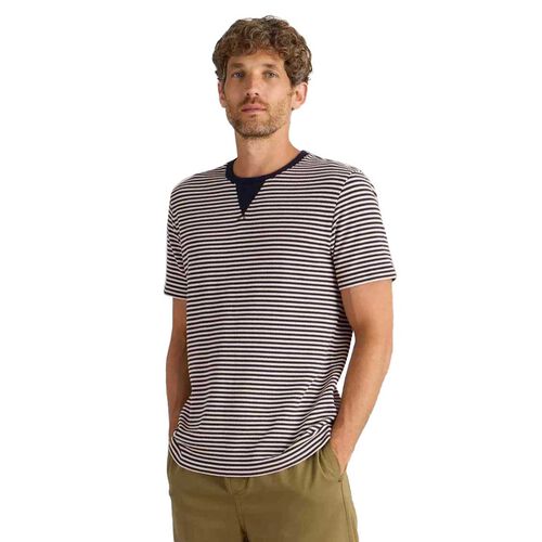 White Stuff Striped Rib Tee